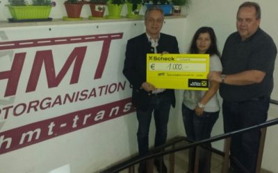 Weihnachten: HMT spendet 1.000,- Euro an den Verein „Ennser helfen Ennsern“